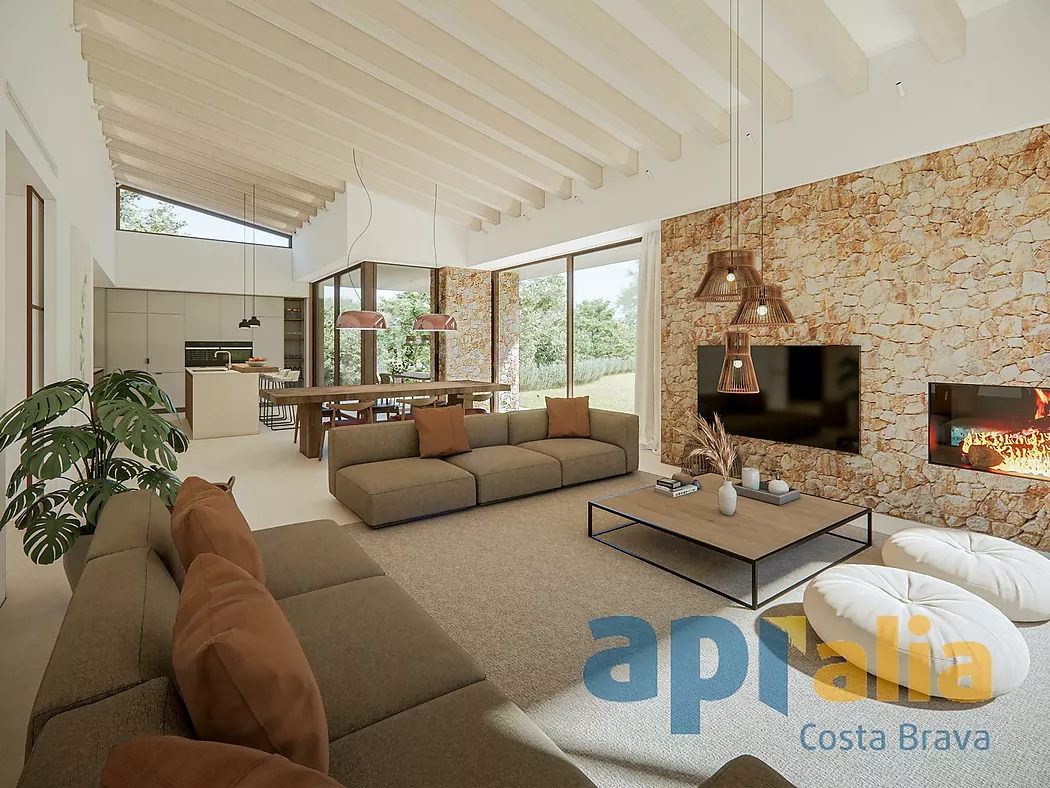 Spectacular new design house in Calonge, Costa Brava, with top quality finishes