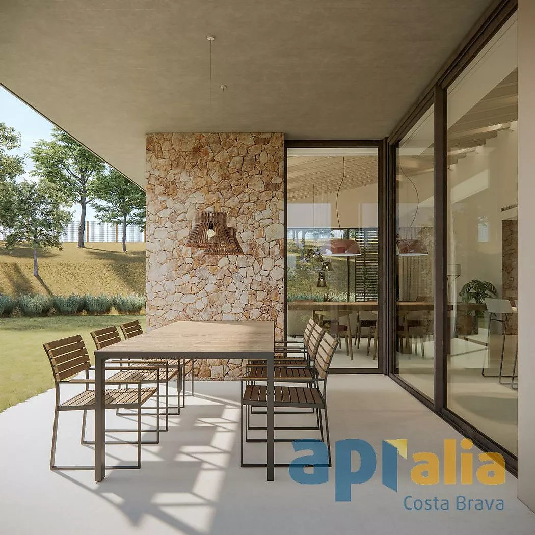 Espectacular casa de obra nueva de diseño en Calonge, Costa Brava, con acabados de 1ª calidad