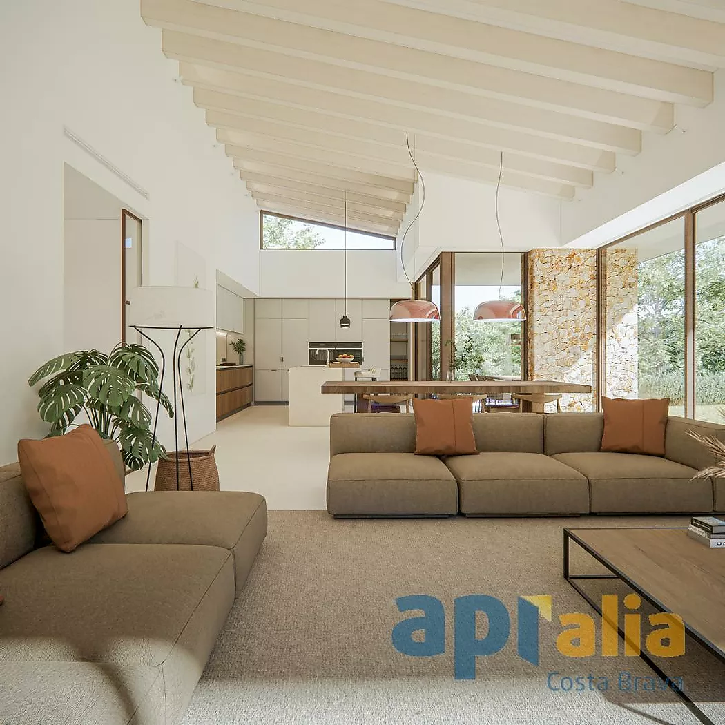 Espectacular casa de obra nueva de diseño en Calonge, Costa Brava, con acabados de 1ª calidad