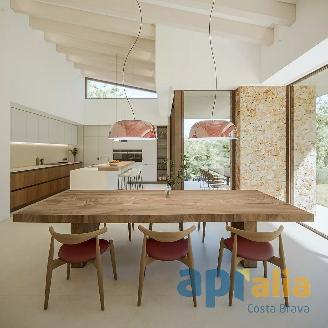 Espectacular casa de obra nueva de diseño en Calonge, Costa Brava, con acabados de 1ª calidad