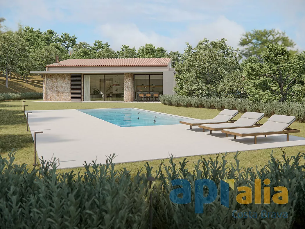 Spectacular new design house in Calonge, Costa Brava, with top quality finishes