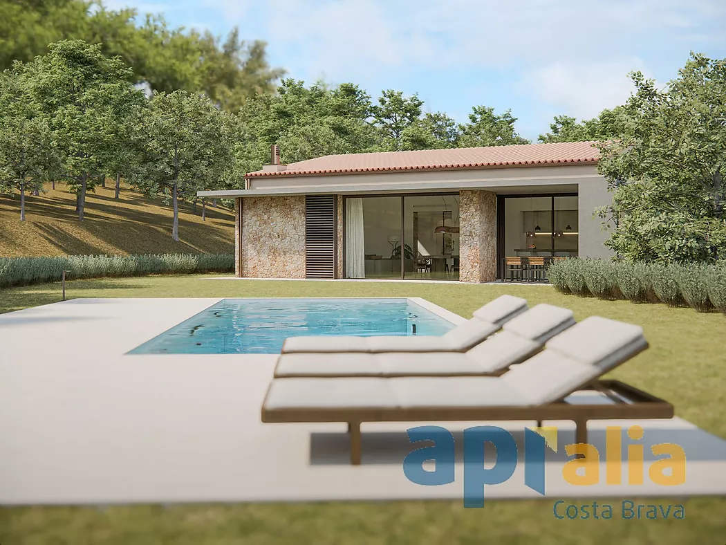 Spectacular new design house in Calonge, Costa Brava, with top quality finishes