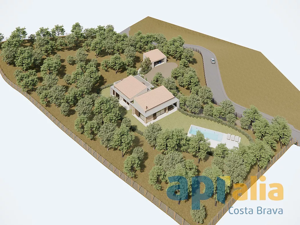 Spectacular new design house in Calonge, Costa Brava, with top quality finishes